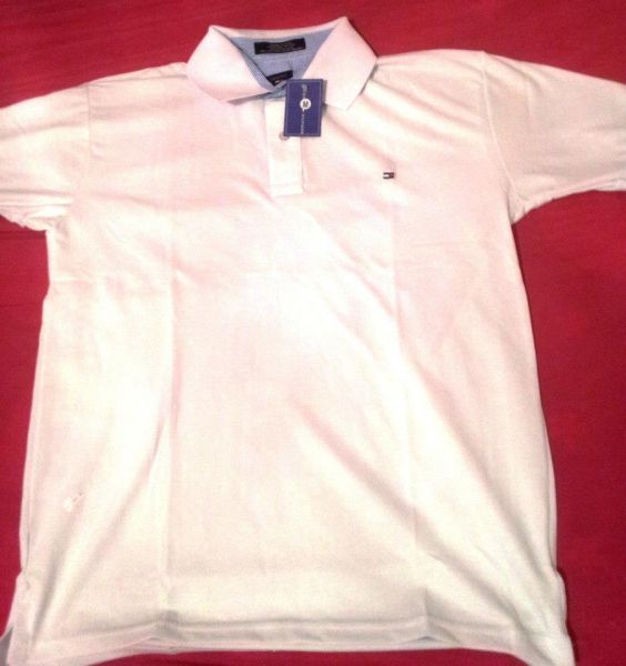 Camisa Polo Tommy Hilfiger (Branca)